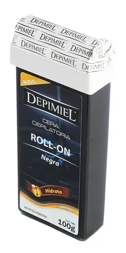 Cera Depilatoria Depimiel Negra Roll-on Recambio 100g