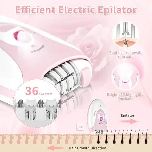 Depiladora Eléctrica Para Mujeres Miraiwatimo 2