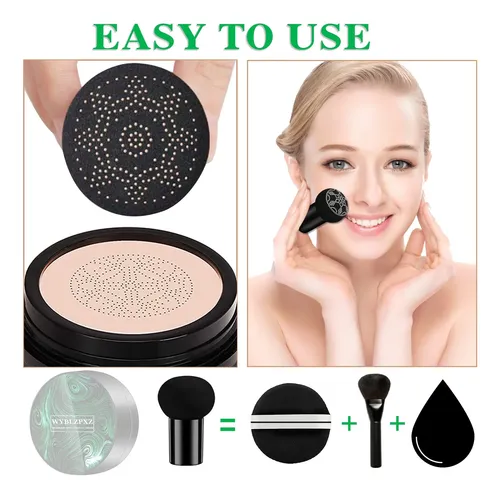 Wyblzpxz Cc Cream Air Cushion Mushroom Head Natural Full