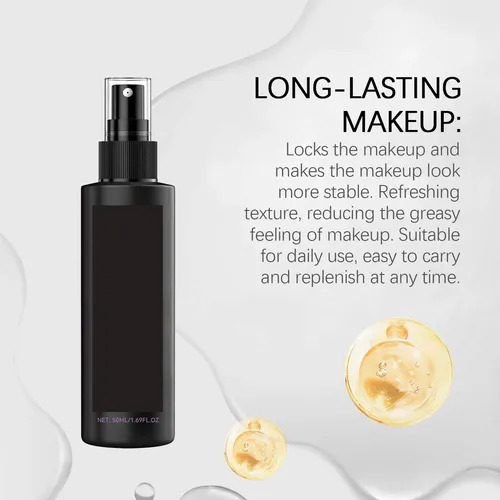 P/j Spray Fijador De Maquillaje Resistente Al Agua, 50 Ml,