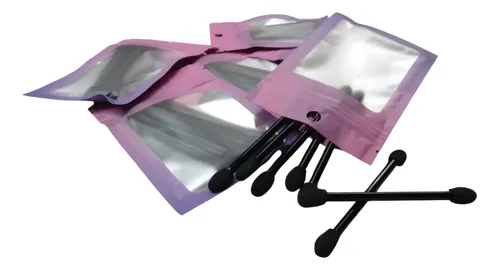 Aplicador De Maquillaje Doble Punta X Mayor X 12 Set De 5u.