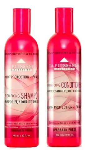 Shampoo + Acondicionador Color Fixing – La Puissânce
