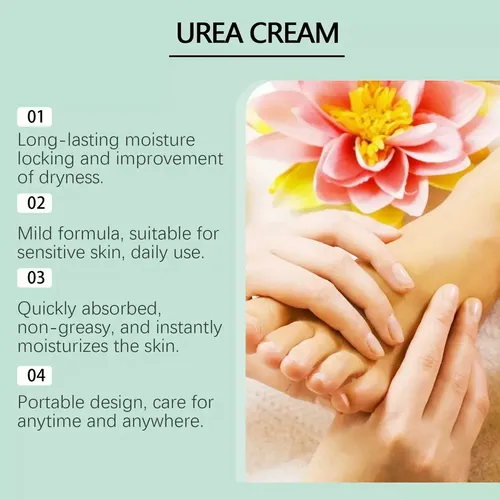 Bh Crema De Urea Al 40 % For Pies Con Ácido Hialurónico,2pcs