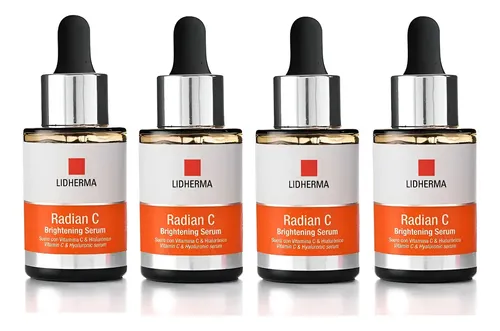 X4 Radian C Brightening Serum Hialuronico Y Vit. C Lidherma