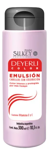 Emulsion Acondicionador Cabellos Coloracion Deyerli 300 Ml
