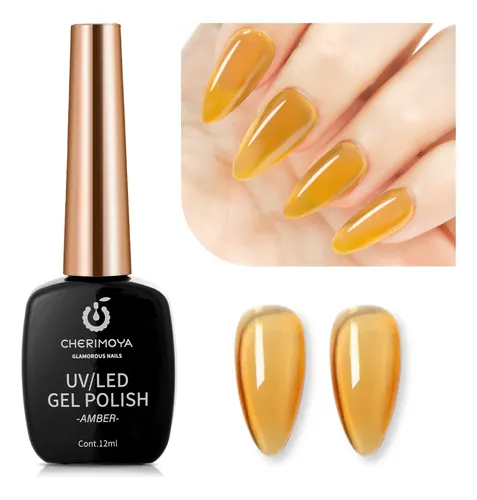 Esmalte Semipermanente Amber 12ml Cherimoya