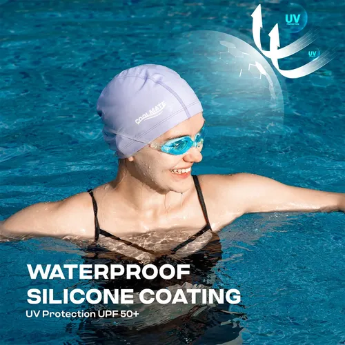 Gorro De Natación De Tela Coolmate Para Adultos, Mujeres, Ho