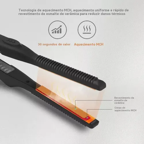 ! Plancha De Pelo Ultrafina Ceramic Hair Curler Pi