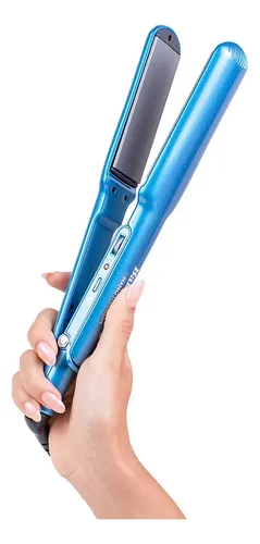 Planchita Babyliss Profesional Pelo Plancha Ancha 9559 Funda Color Azul