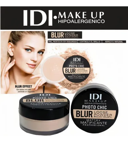 Idi Make Up – Polvo Volátil Matificante Photo Chic Blur X 7g