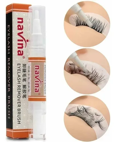 Removedor Navina En Gel C/pincel Para Extensiones De Pestaña