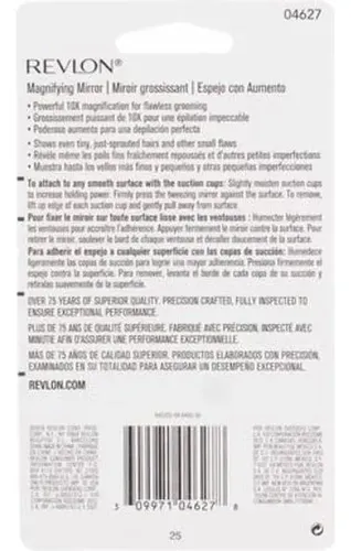 Espejo De Maquillaje Revlon Con Lupa De 10 Aumentos