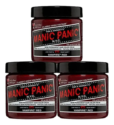 Tinte De Pelo Semipermanente Manic Panic Classic Vampire Red