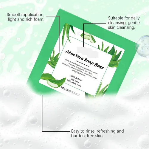 Jabón Limpiador Suave Aloe Vera 1ud