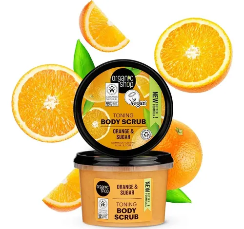 Exfoliante Corporal Natural Organic Shop Naranja 250ml