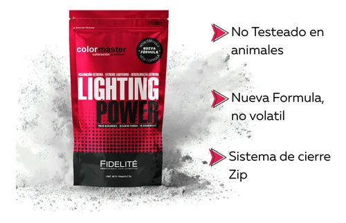 Kit Polvo Decolorante Color Master Fidelite 700gr Super Aclarante Hasta 7 Tonos White + Serum Oleo Extraordinario Mythical Argan 120ml Anti Frizz Reparador Puntas Brillo Supremo Pelo Protector Termico