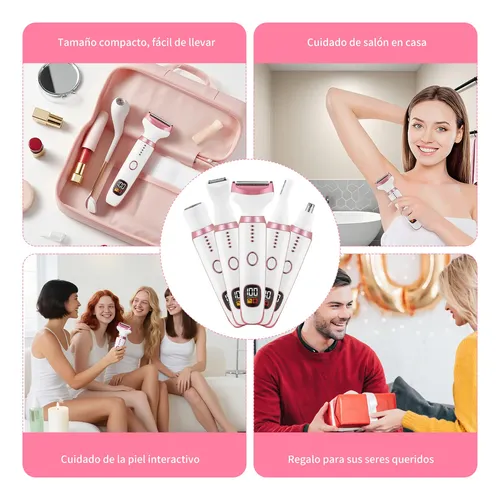 Y Depiladora Eléctrica Mujer Rasuradora Facial Y Corporal