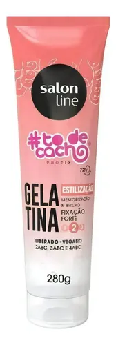 Gel Fijación Memoria Y Brillo To De Cacho Salon Line 280ml