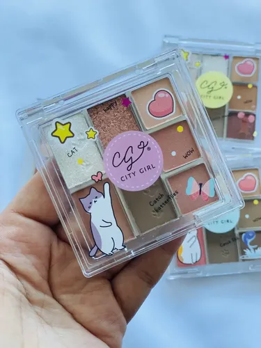 Set De Maquillaje Kawaii Regalo Cute Novia Makeup Kit Combo