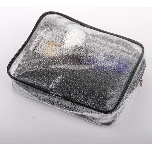 Set De 9 Bolsas De Maquillaje Hedume, Transparentes, Imperme