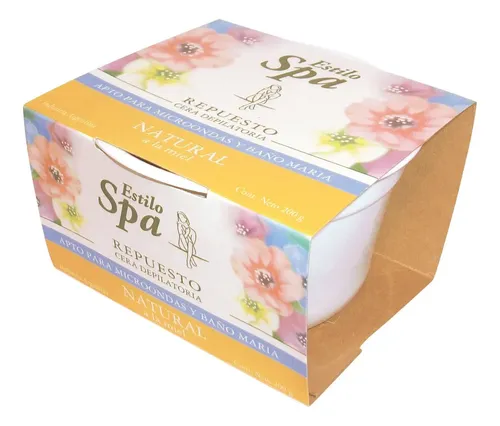 Spa Cera Depilatoria Pote X200 Natural