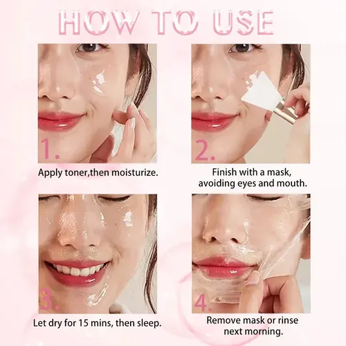 Fy Mascarilla Despegable De Colágeno De Color Sólido·