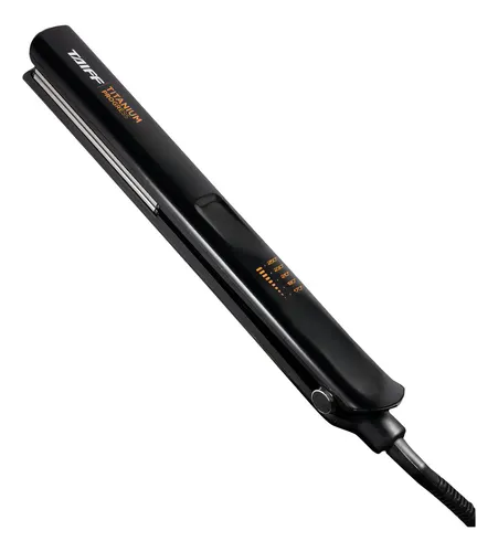 Planchita De Pelo Titanium Progress Taiff W227 Color Negro