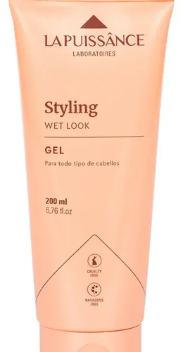 Gel La Puissance Styling Wet Look Fijación Media Alta 200ml