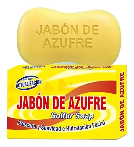 Jabón Azufre Antiacné Limpieza Profunda
