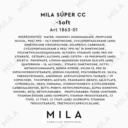 Base Mila Super Cc -soft