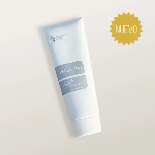 Perlivit Ha Protector Solar Emulsión Sin Color Fps 55