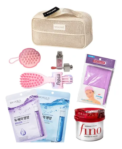 Kit De Skincare Con Neceser Mascarillas Y Accesorios