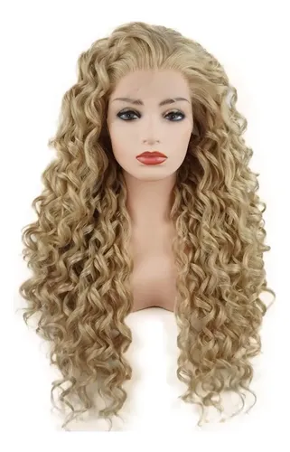 Cabello Meiyite Rizado Largo 26 Pulgadas De Tres Tono Mezcla