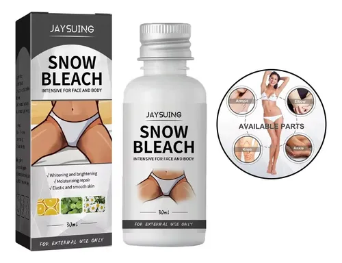 Crema Blanqueadora Entrepierna Pliegues Pezon Efectivo