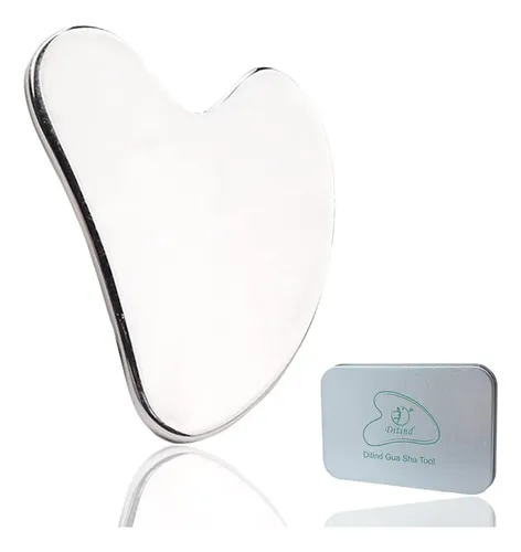 Herramienta Gua Sha Acero Facial Y Corporal Spa