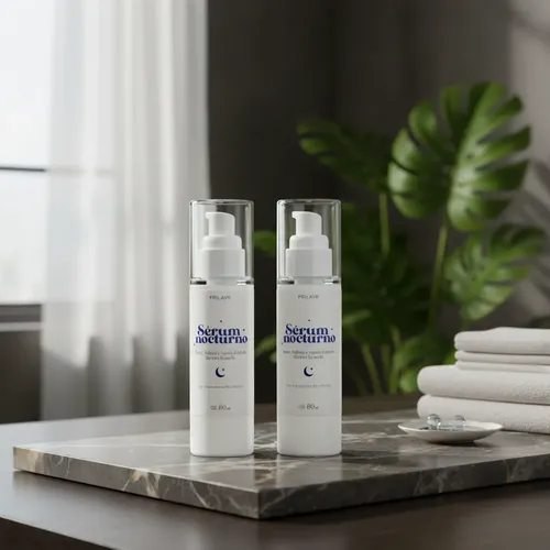Kit X2 Serum Nocturno Frilayp 80ml Provitamina B5 + Biotina