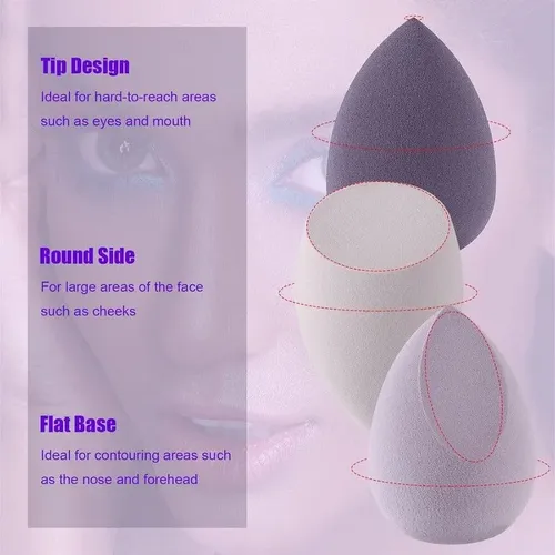 Beauty Blenders, Para Juego De Esponjas De Maquillaje