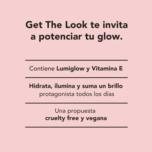 Sérum Facial Get the Look Lumiglow y Vitamina E de 30 mL para Todo Tipo de Piel