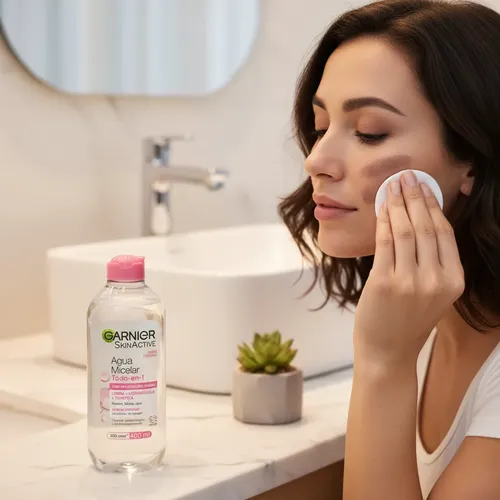 Agua Micelar Garnier Skin Active Todo En 1 X 400 Ml