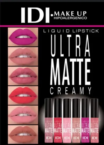 Idi Labiales Matte Larga Duracion Lipstick Liquido