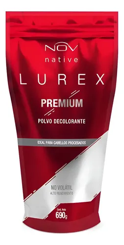 Polvo Decolorante Premium Nov Native Lurex Blanco X 690 Grs