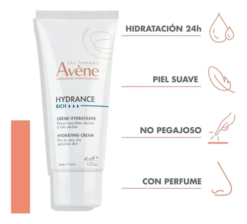 Avene Hydrance Riche Hidratante 40 Ml Tipo de piel PIELES SENSIBLES