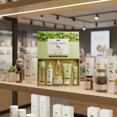 Kit Skincare Uni Centella Asiática Anti Acne 6 Productos