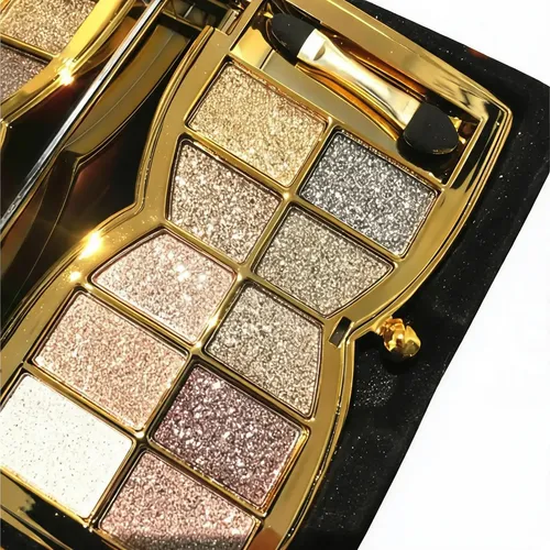 Paleta Glitter Eyeshadow De 10 Colores