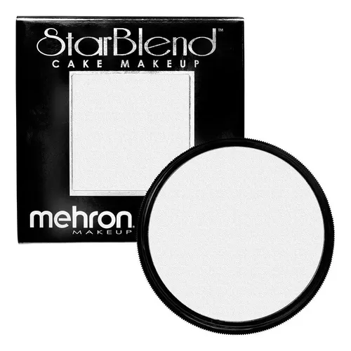 Maquillaje Mehron Starblend Cake 2 Oz Blanco