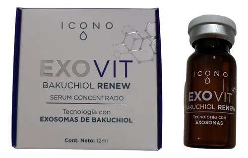 Serum Concentrado Exosomas De Bakuchiol Exovit Renew Icono Momento De Aplicación Día/noche Tipo De Piel Todo Tipo De Piel
