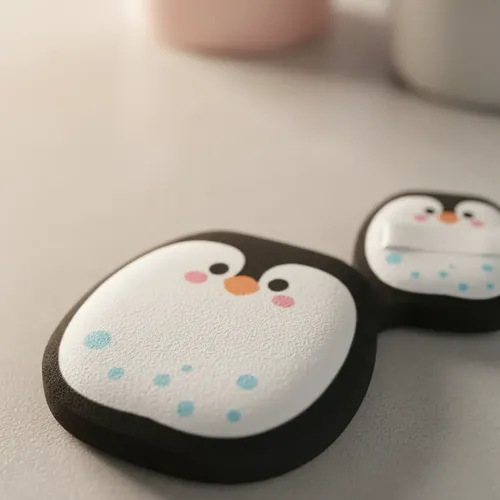 Set De Esponjas Kawaii City Girl Para Maquillaje X2