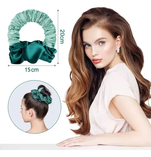 Rizador Pelo Sin Calor Rulos For Dormir For Cabello Largo