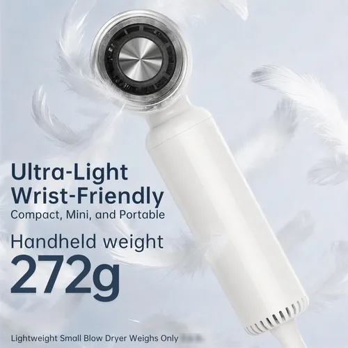 Secador De Pelo Webeauty H5 Mini, 3 Temperaturas, Ligero