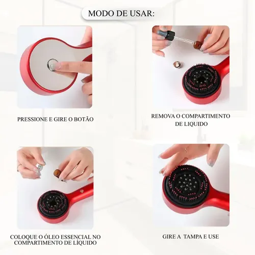 Terapia Capilar Infrarroja Con Peine Eléctrico